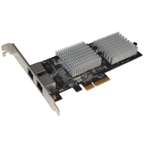 N-790 PCIe 2-Port 10G 6-Speed Multi-Gigabit Network Adapter N-790 PCIe 2-Port 10G 6-Speed Multi-Gigabit Network Adapter