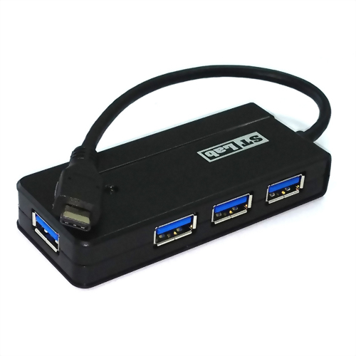 U-1250: USB3.0-C 4-Ports Pocket Hub U-1250: USB3.0-C 4-Ports Pocket Hub