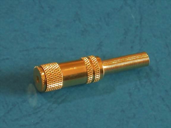 2.5MM STEREO JACK, GOLD