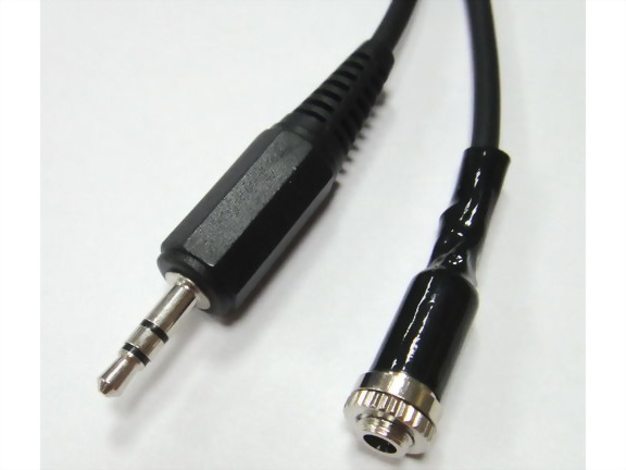 3.5mm Stereo Plug - 3.5mm Stereo Jack Chassis, Shielded