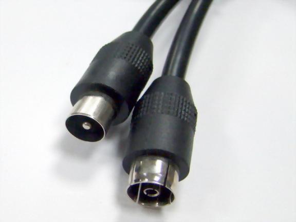Coaxial TV Plug - Jack