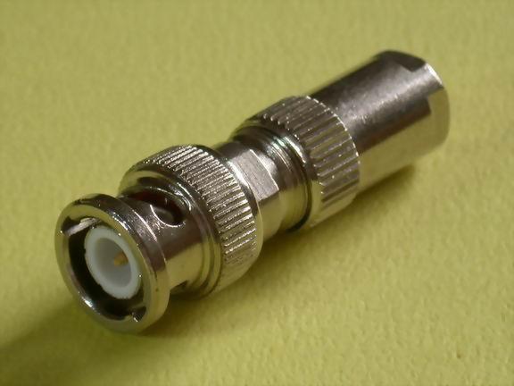 BNC MALE CLAMP LOCK TYPE