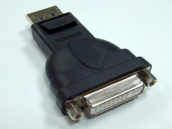 DisplayPort Male To DVI Female