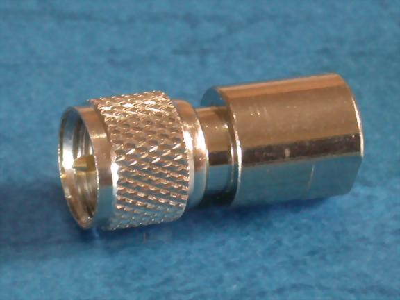FME MALE TO MINI UHF MALE