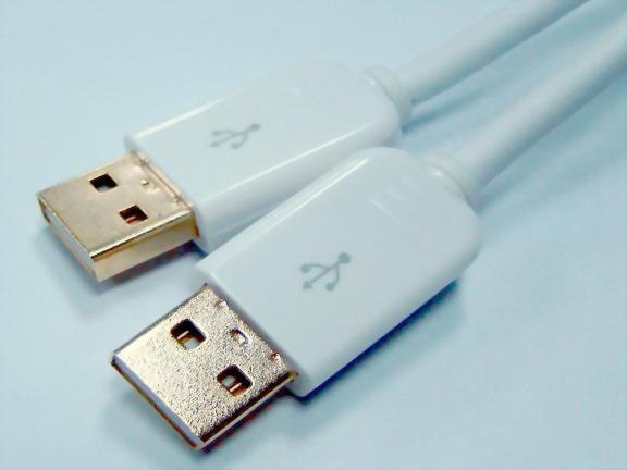 HDMI Male - HDMI Male, Gold Plating, White