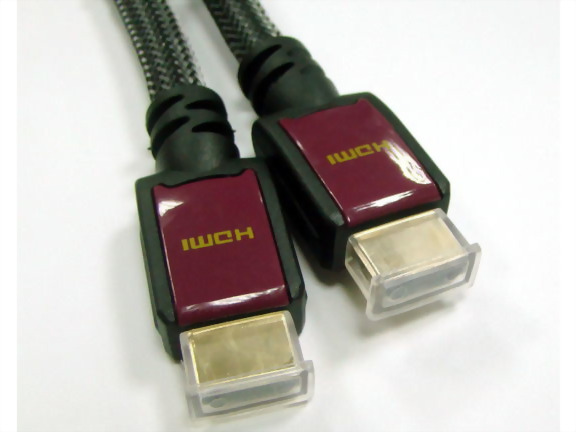 HDMI Male - HDMI Male, W/sleeve