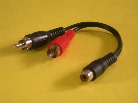 RCA JACK-2XRCA PLUGS
