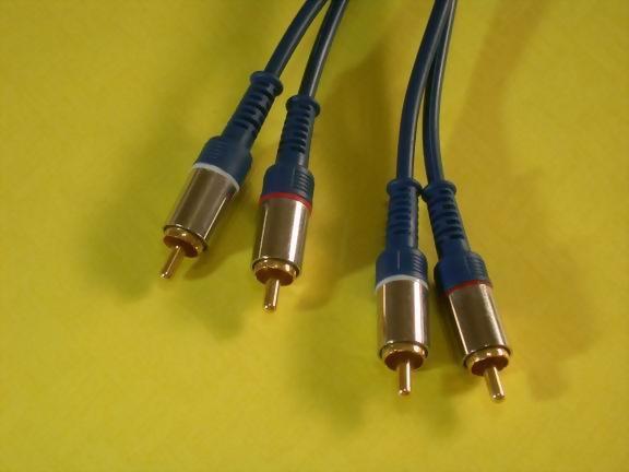 2XRCA PHONO PLUGS-2XRCA PHONO PLUGS