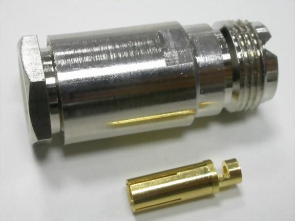 UHF FEMALE CLAMP TYPE