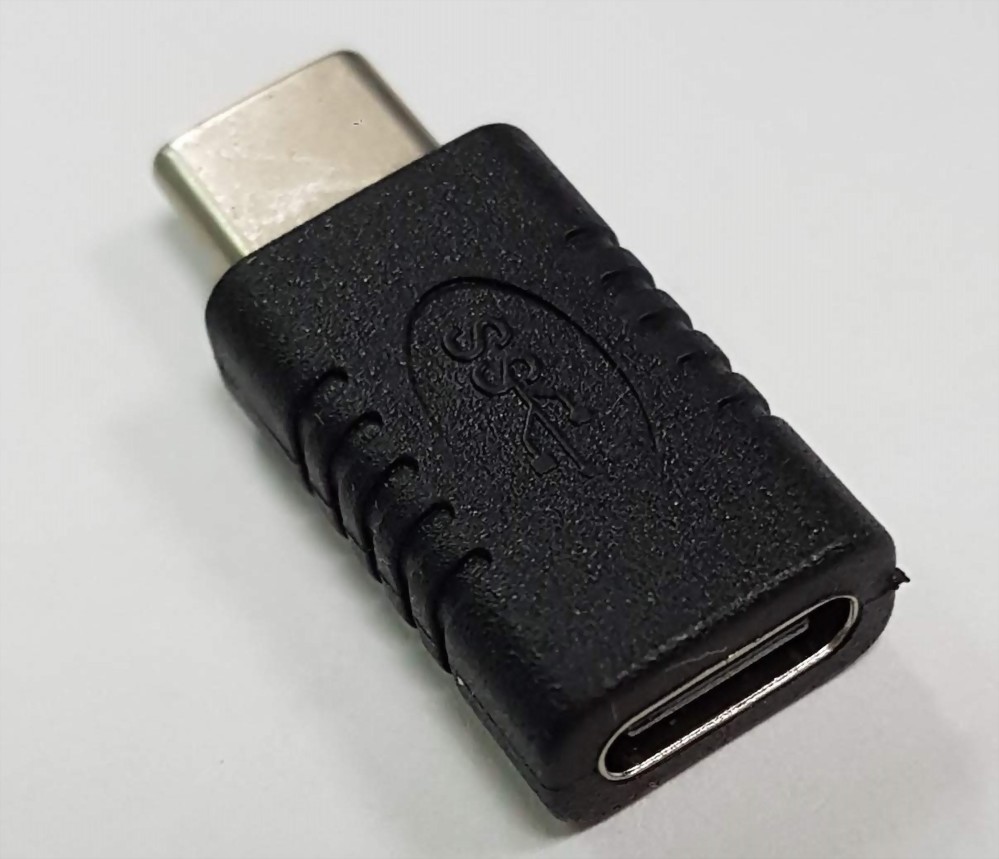 USB C Male to USB C Female Adaptor