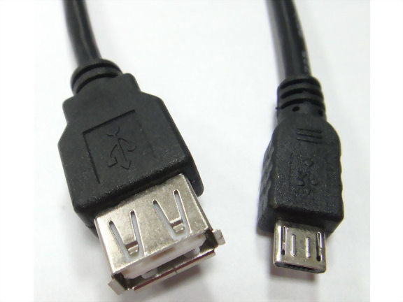 USB A Female To Micro USB B 5P Male