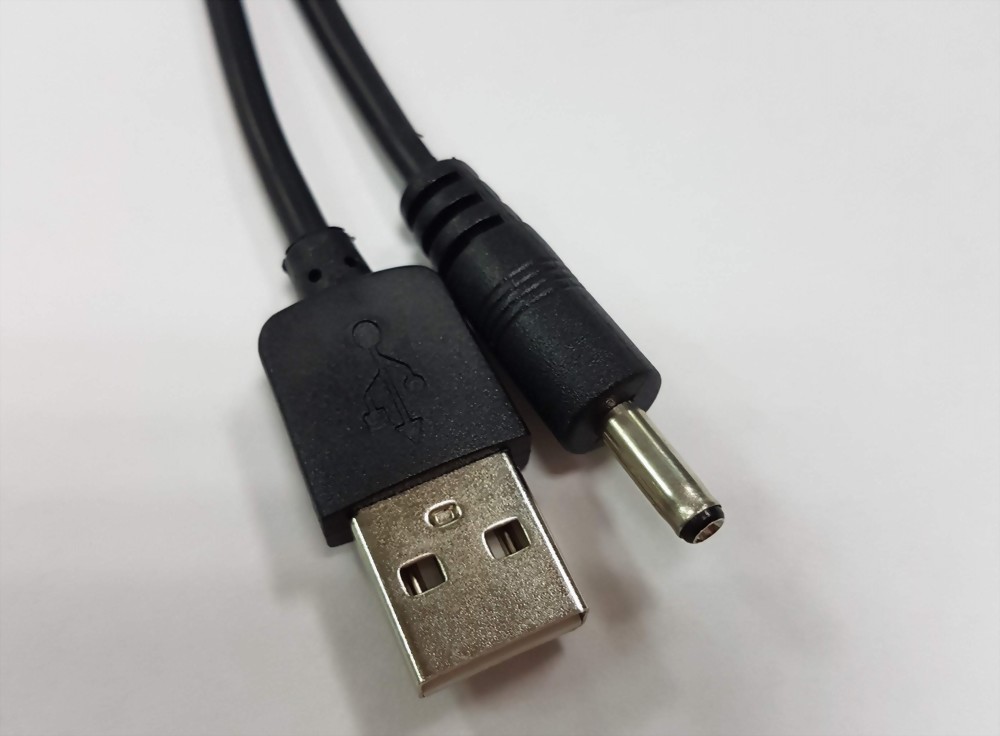 USB2.0 A Male-1.3*3.4mm DC Plug