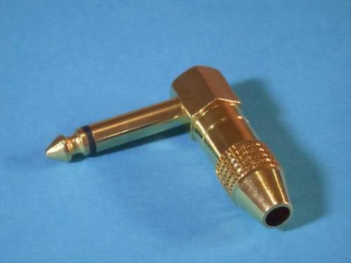 RT. ANGLE 1/4" MONO PHONE PLUG RT. ANGLE 1/4" MONO PHONE PLUG