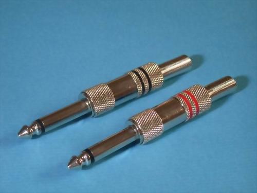 1/4" MONO PLUG, NICKEL