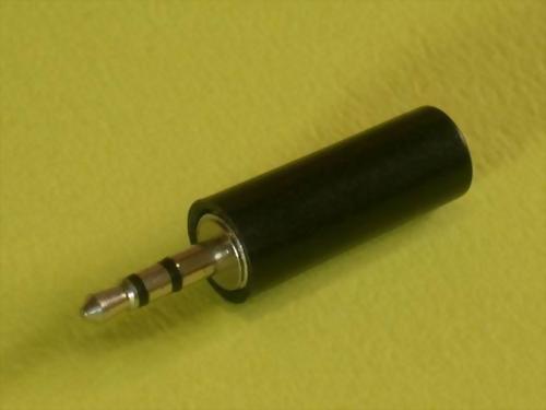 2.5MM STEREO PLUG, BAKELITE HANDLE