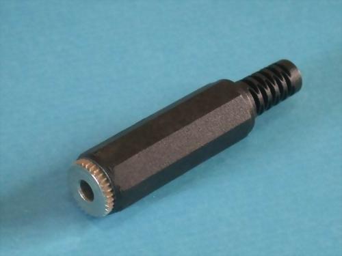 3.5MM MONO JACK, PLASTIC HANDLE