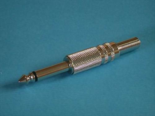 1/4" MONO PLUG, SHIELDED