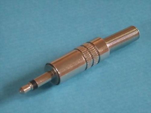 3.5MM MONO PLUG, SHIELDED