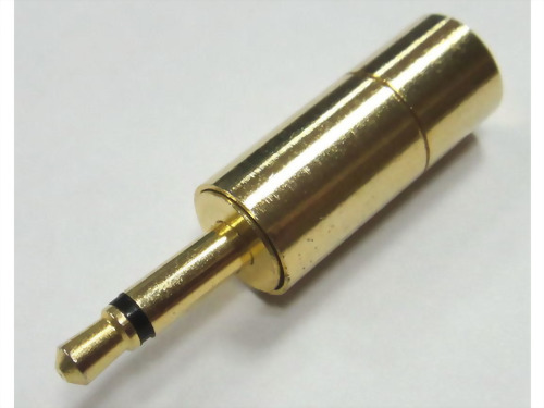 3.5mm Mono Plug, Shielded (ID=3.0mm)