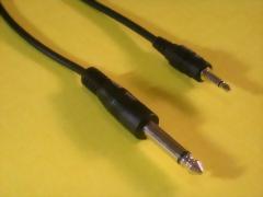 6.3MM MONO PLUG-3.5MM MONO PLUG