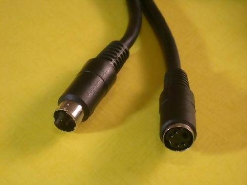 4P MINI DIN PLUG-4P MINI DIN JACK