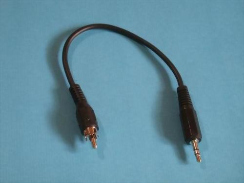 3.5MM STEREO PLUG-RCA PLUG