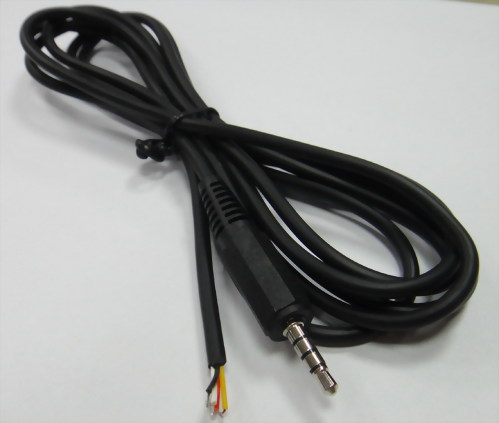 3.5mm 4 Pole Plug- Open End