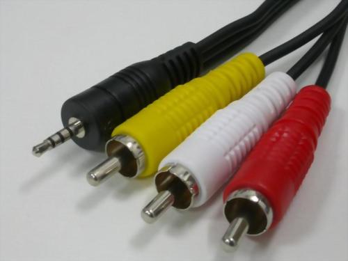 2.5MM 4 POLE PLUG-3XRCA PLUGS