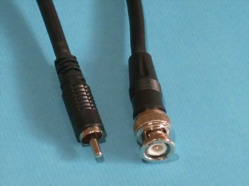 BNC PLUG-RCA PHONO PLUG