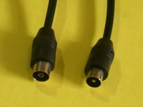 COAXIAL TV PLUG-TV JACK