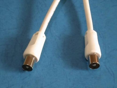 COAXIAL TV PLUG-PLUG