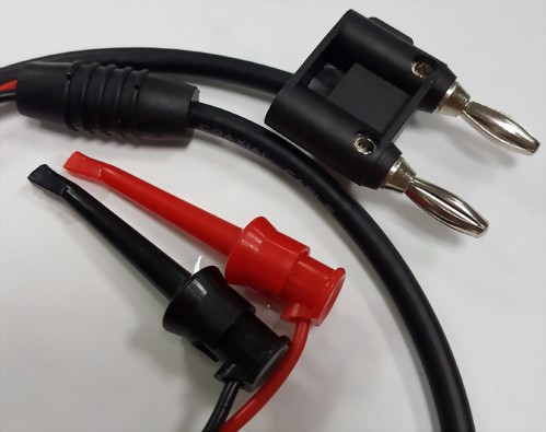 Banana Double Plugs - 2x IC Test Clips