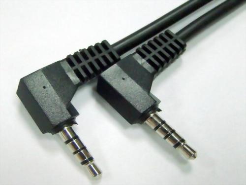 3.5mm 4 Pole Plug - 3.5mm 4 Pole Plug, Right Angle