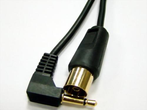 Right Angle 3.5MM Mono Plug - PAL(TV) Jack