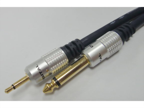 6.3mm Mono Plug - 3.5mm Mono Plug