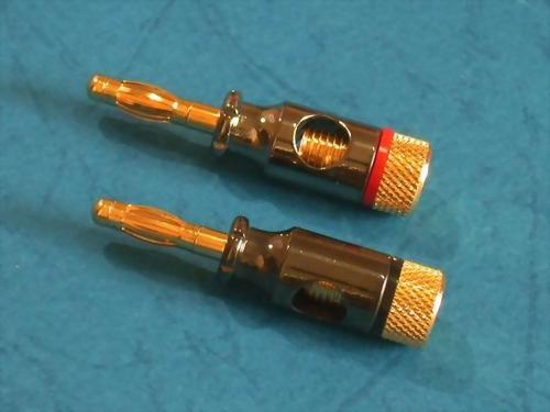 BANANA PLUGS, TIN PLATED NICKEL