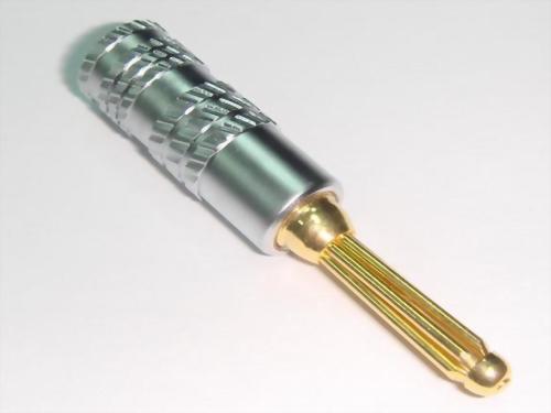 Banana Plug 7 Sticks, Pearl Chrome Plated