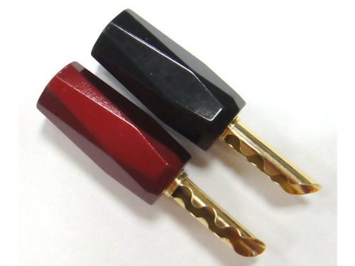 Can be Used as Banana Plug or Jack. Color: Red, White