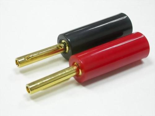 BANANA PLUG, SCREW TYPE (RED/BLACK)