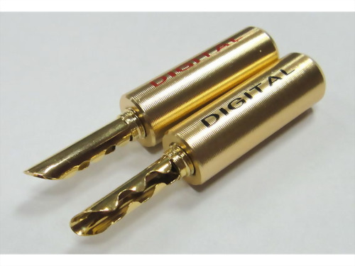 Banana Plug, Screw Type, Aluminum Handle Ring: Red, Black