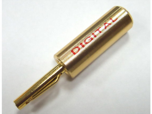 Banana Plug, Screw Type, Aluminum Handle Ring: Red, Black