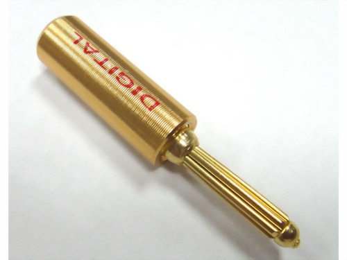 Banana Plug, Screw Type, Aluminum Handle Ring: Red, Black