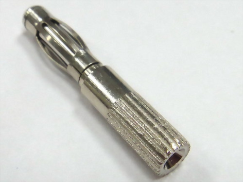 4MM Banana Plug, Bare Metal