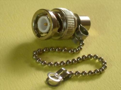 BNC MALE TERMINATORS W/CHAIN