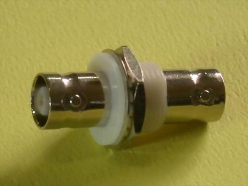 DOUBLE BNC FEMALE BULKHEAD