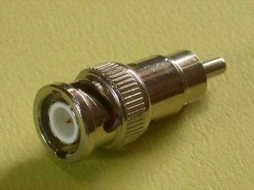 BNC MALE TO RCA MALE