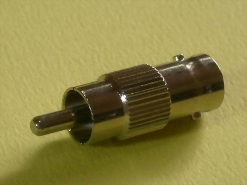 BNC FEMALE TO RCA MALE