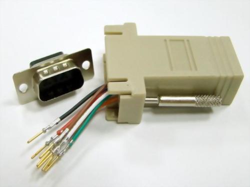 RJ45 Jack to HDDB15P Male