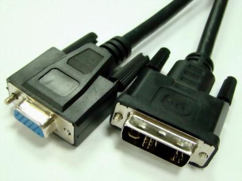 DVI-I Male - HDDB 15P Female DVI-I Male - HDDB 15P Female