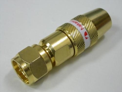 F MALE FOR 7,8MM CABLE, GOLD HANDLE